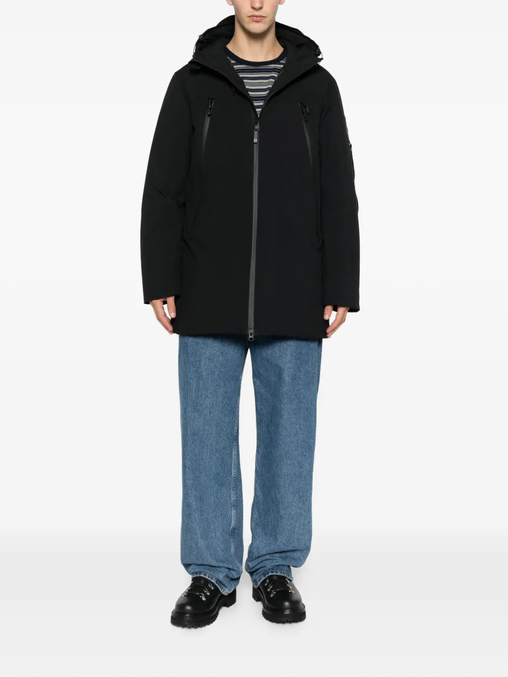OUTHERE hooded zip coat | Padded Coats | Image 2