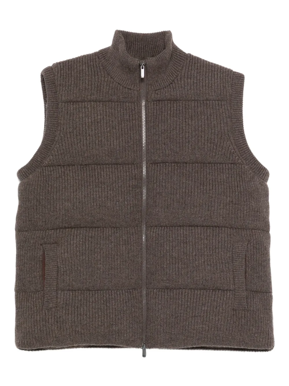 MC2 Saint Barth leeds zip knit jacket | marrón | Image 1