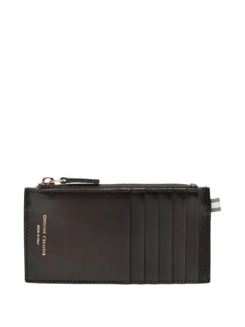 Officine Creative Boudin/18 zip-fastening wallet