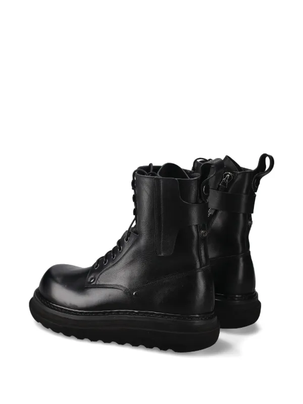 Premiata レースアップ ブーツ | ブラック | FARFETCH JP