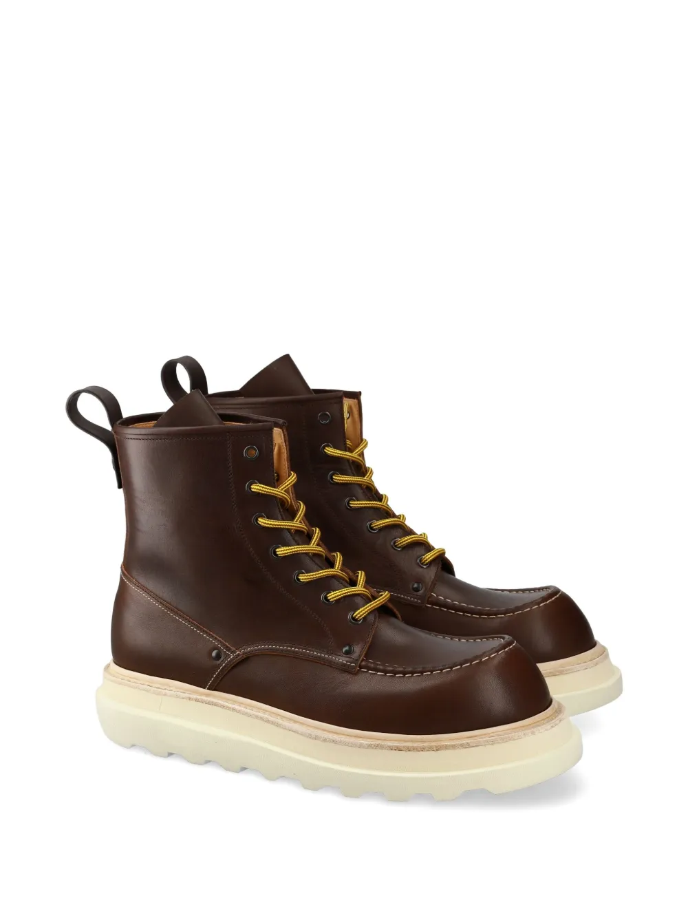 Premiata lace-up platform boots | Hiking Boots | Image 2