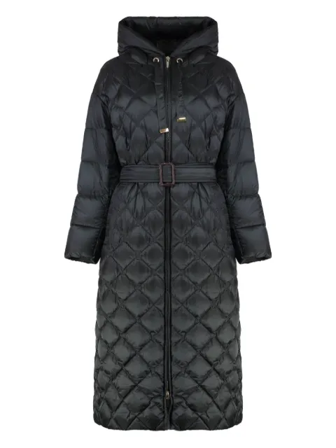 Max Mara Trepar hooded quilted down coat