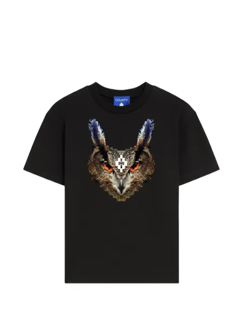 COUNTY OF MILAN owl graphic T-shirt