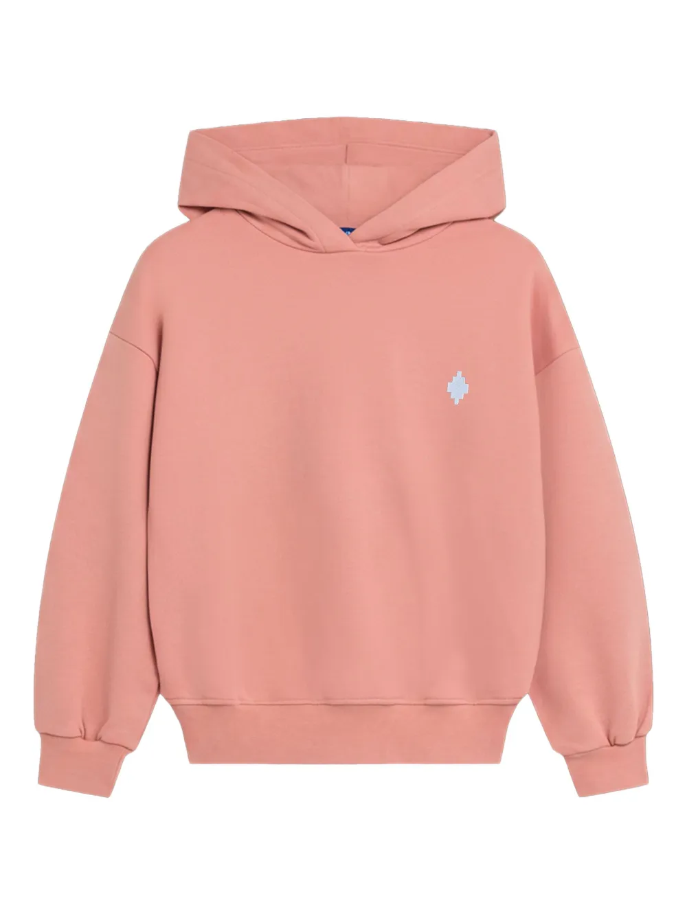 County Of Milan Kids' Logo-print Hooded Hoodie In Pink