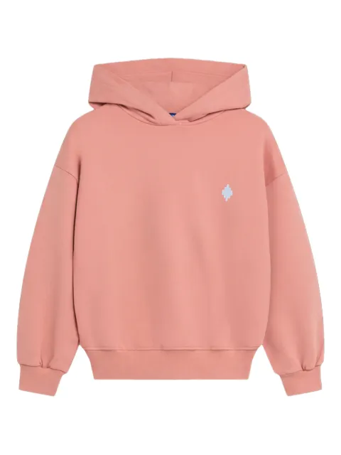 COUNTY OF MILAN KIDS logo-print hooded hoodie