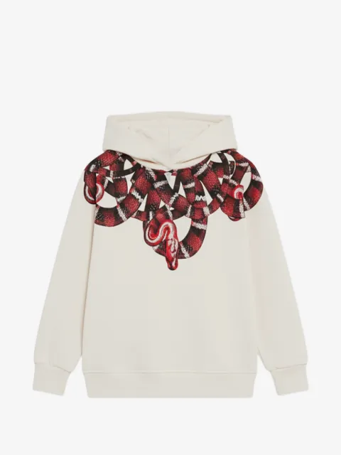 COUNTY OF MILAN snake hooded sweatshirt