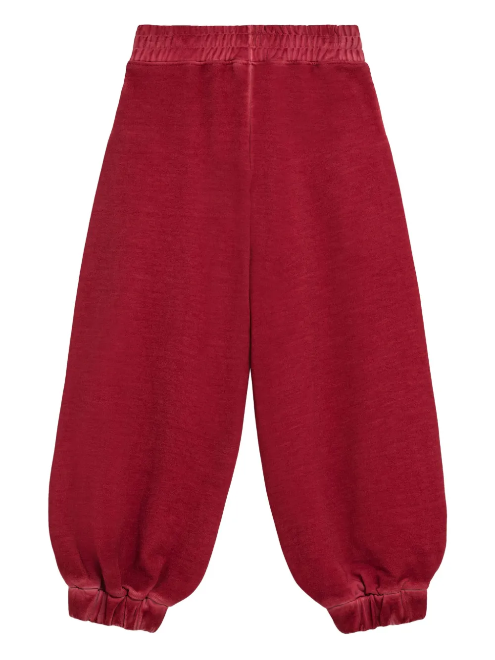 County Of Milan Embroidered Trousers In Red