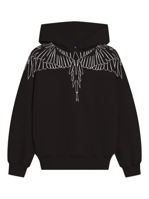 COUNTY OF MILAN KIDS hoodie con estampado geométrico