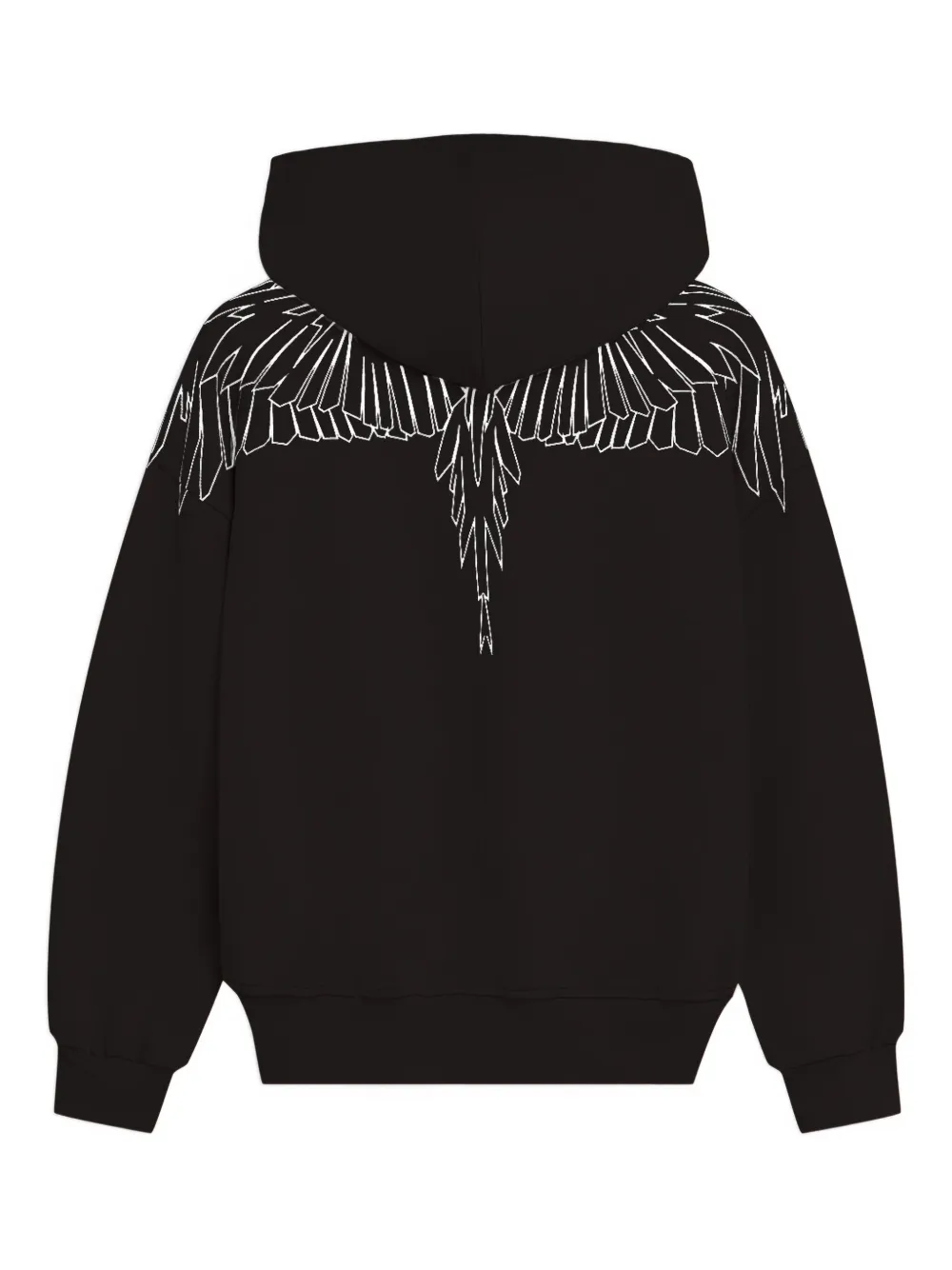 County Of Milan Geometric-print Hooded Hoodie In Animal Print