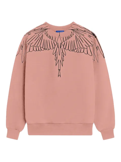COUNTY OF MILAN KIDS suéter con estampado Wings