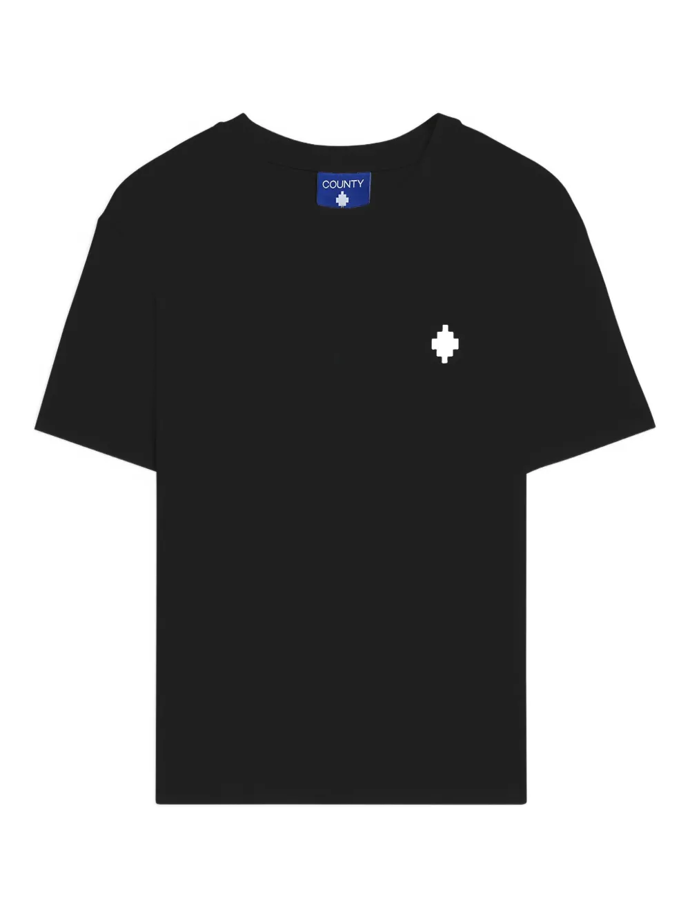 County Of Milan Logo Graphic T-shirt In Black