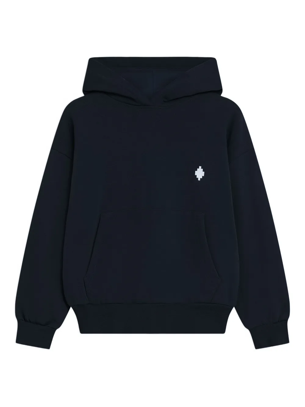County Of Milan Logo Hooded Top In Black