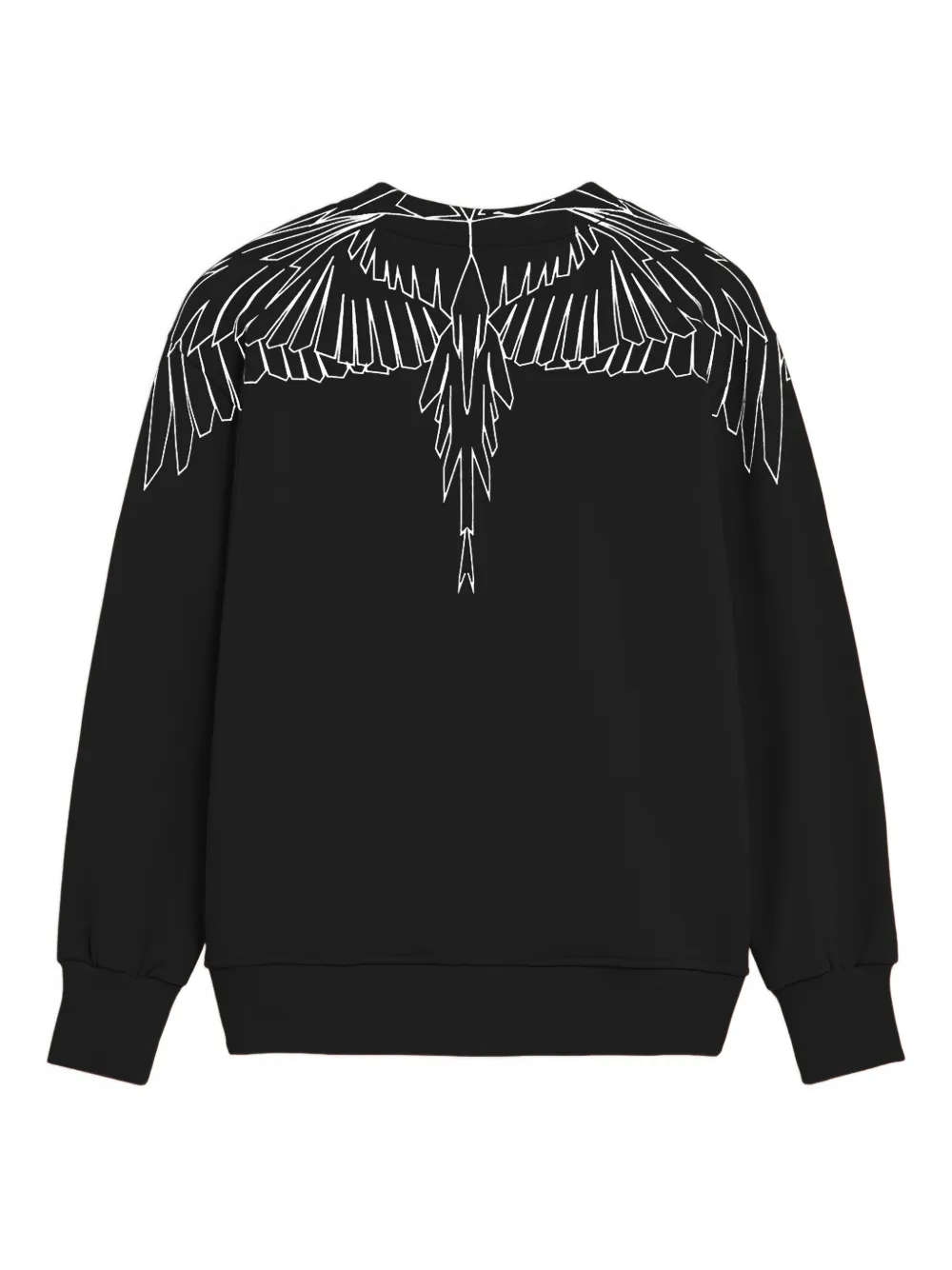 County Of Milan Wings Crewneck Top In Animal Print