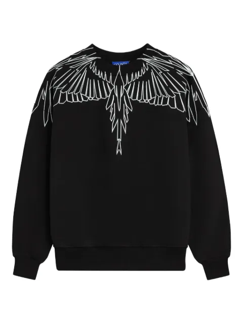 COUNTY OF MILAN KIDS Sweatshirt mit Flügel-Print