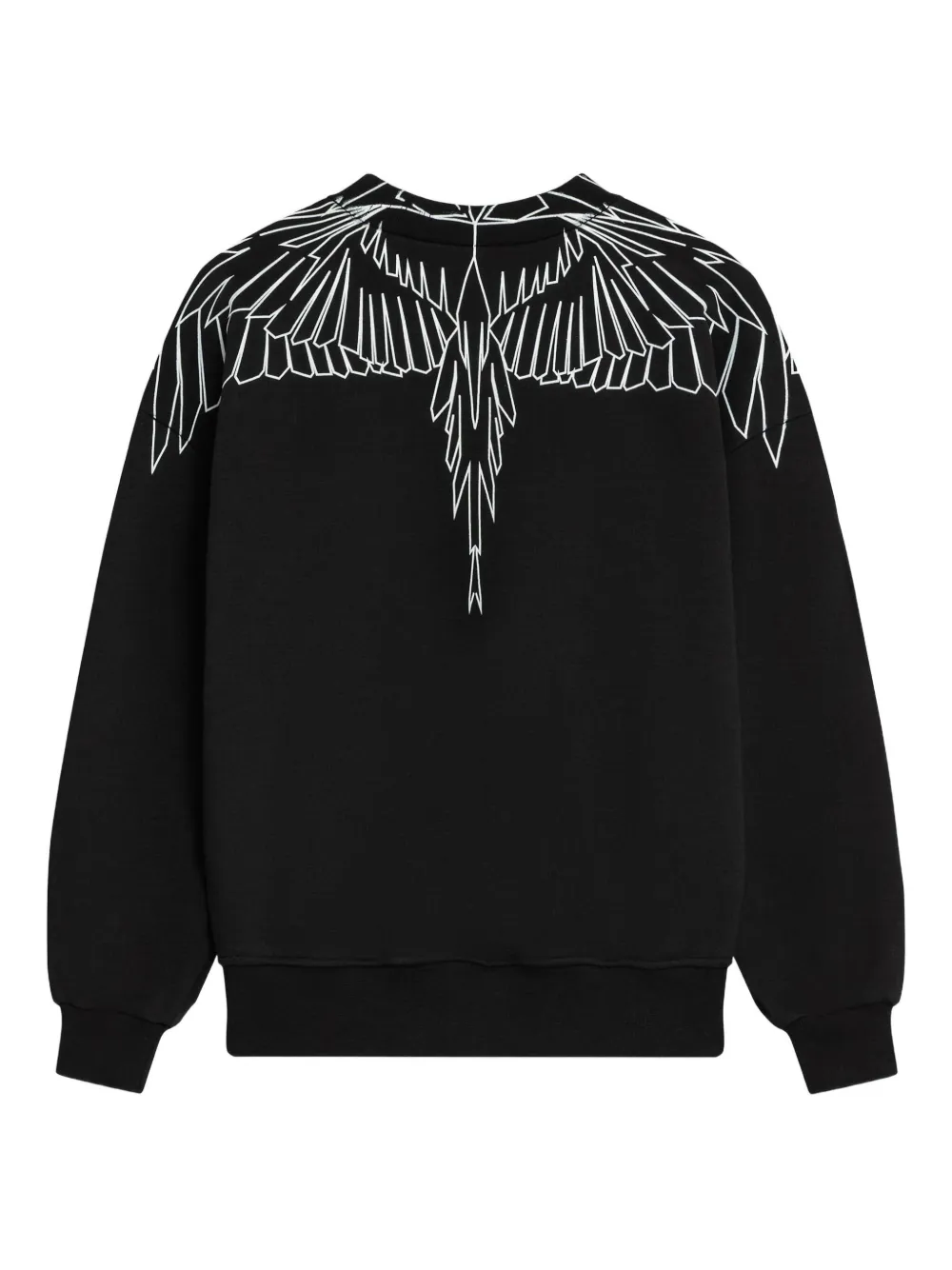 County Of Milan Wings Graphic Sweatshirt In Black
