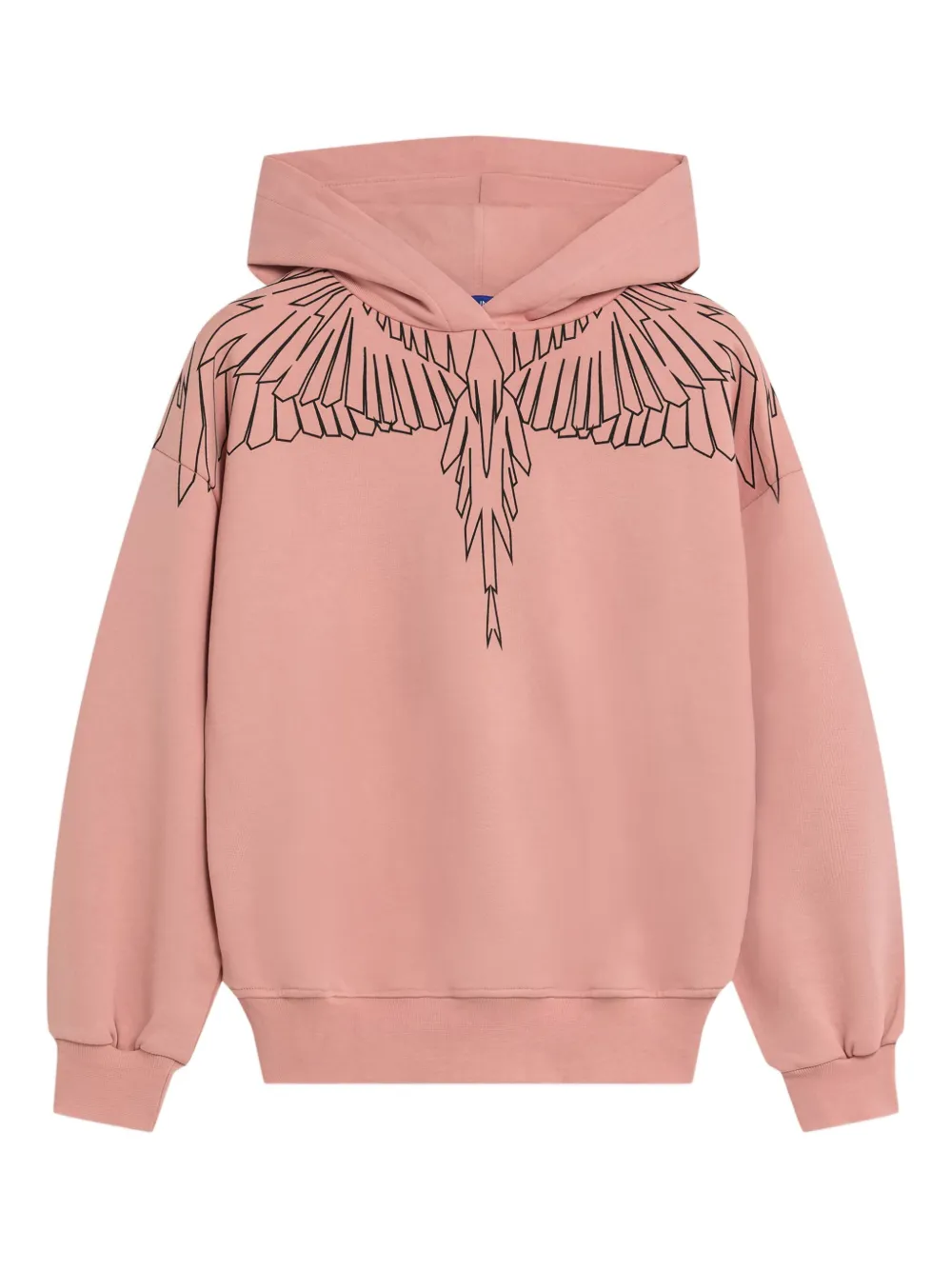 COUNTY OF MILAN KIDS wings graphic hoodie - Pink