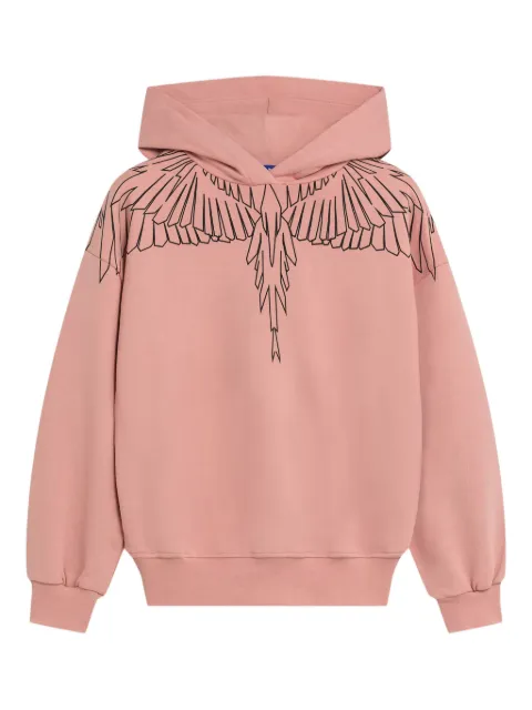 COUNTY OF MILAN KIDS wings graphic hoodie
