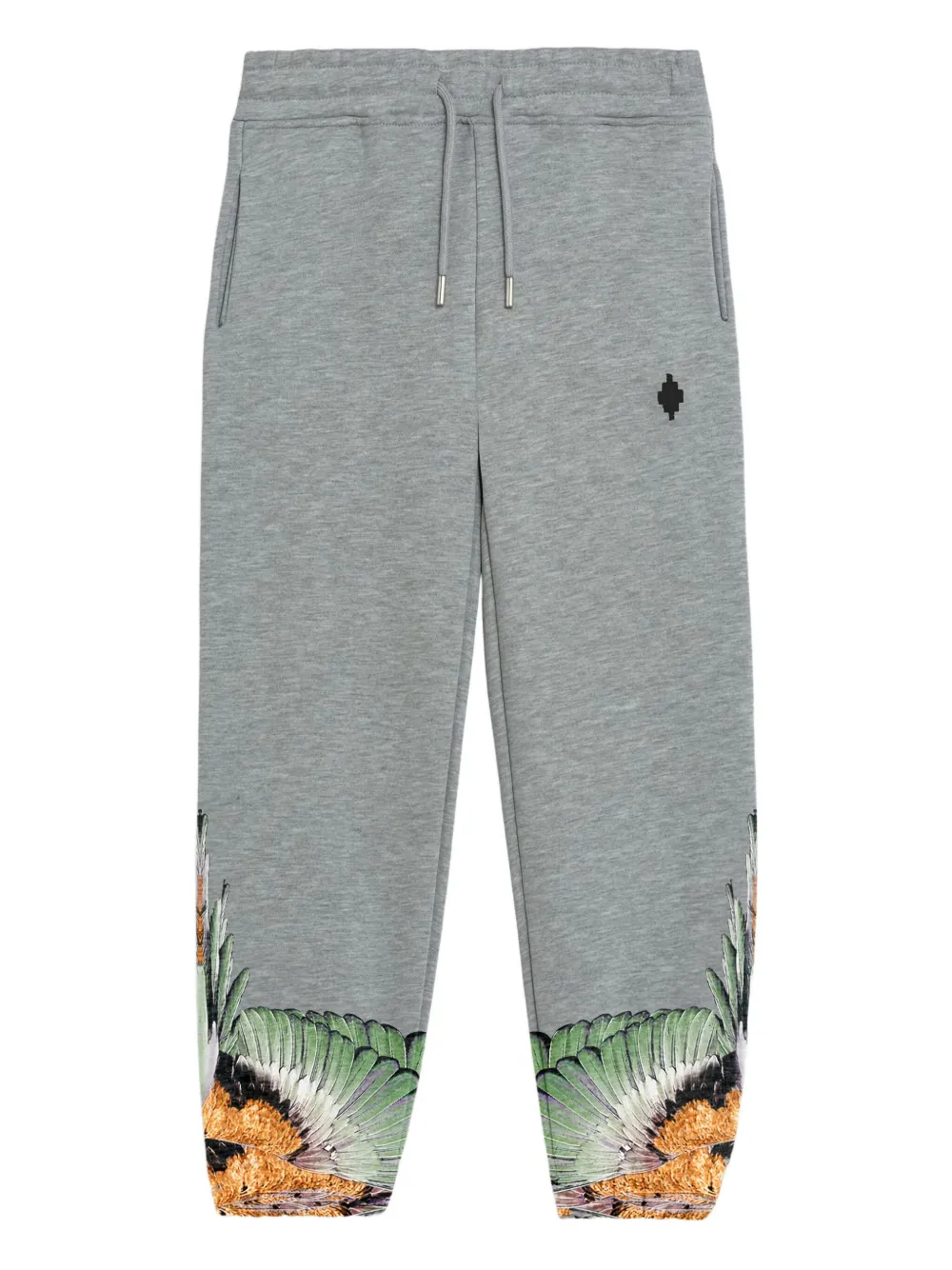 County Of Milan Graphic-print Track Pants In Gray