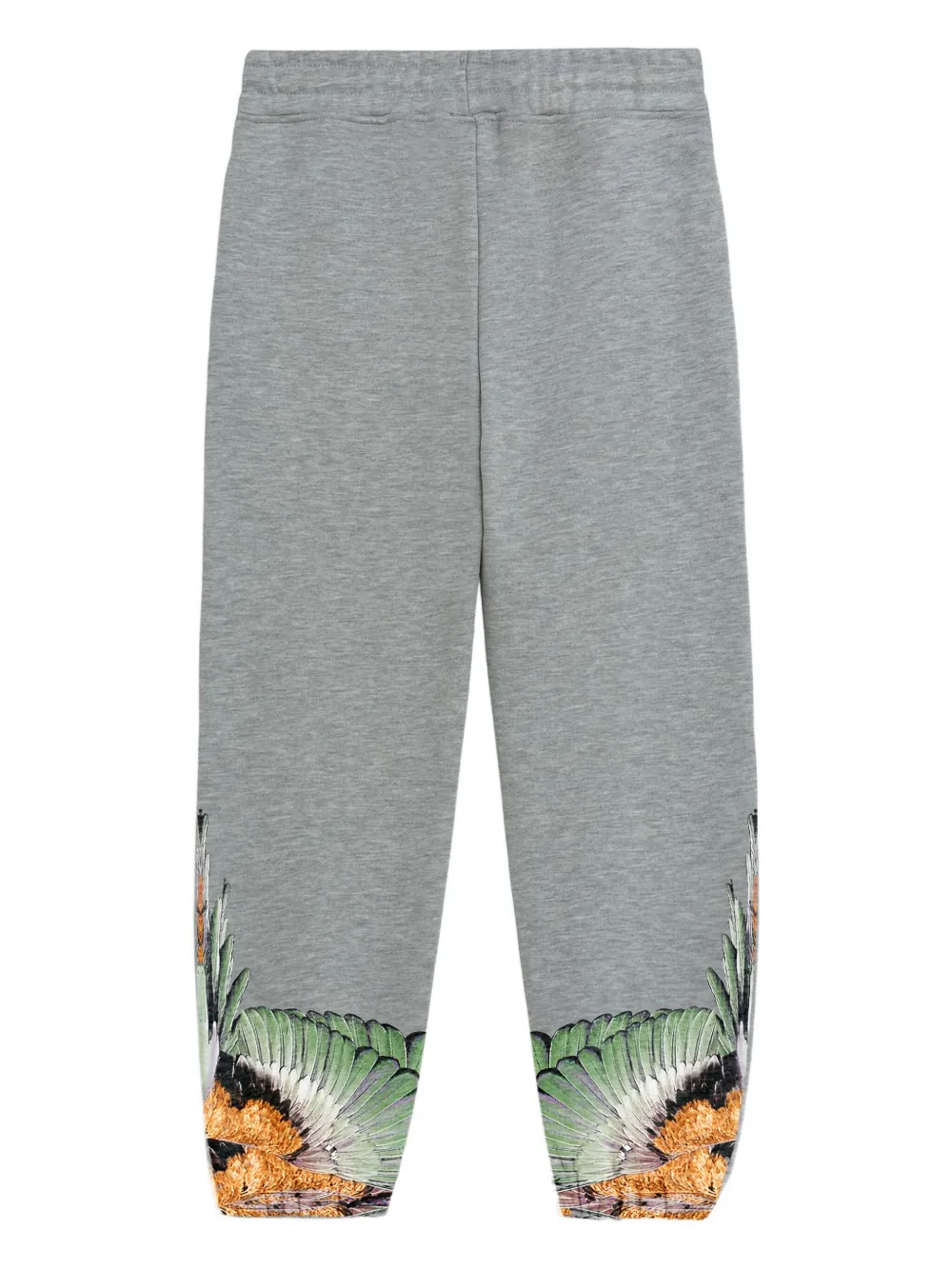 County Of Milan Graphic-print Track Pants In Gray