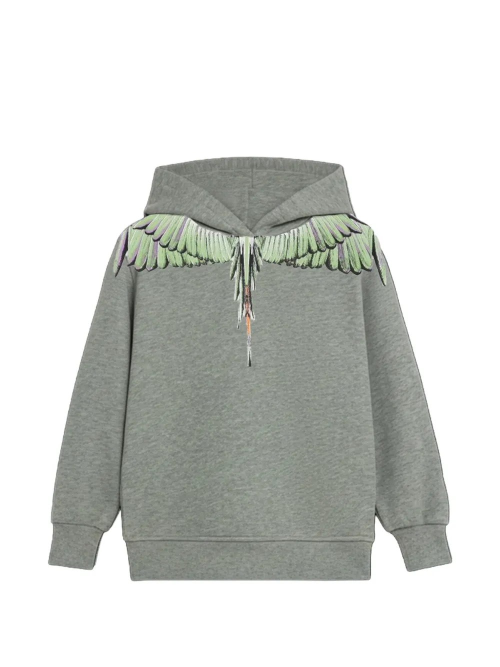 COUNTY OF MILAN KIDS hooded graphic sweatshirt - Verde