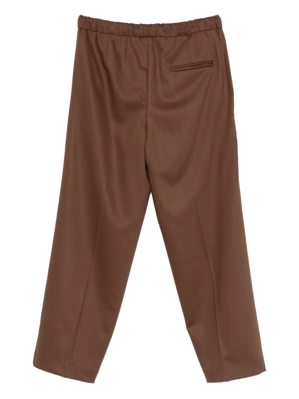 Costumein drawstring tailored trousers - Bruin