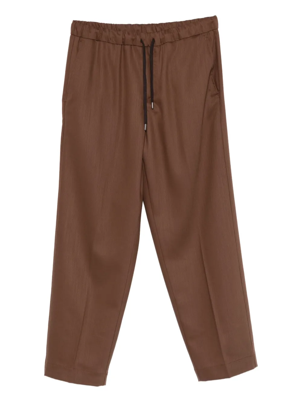 Costumein drawstring tailored trousers | Brown | Image 1