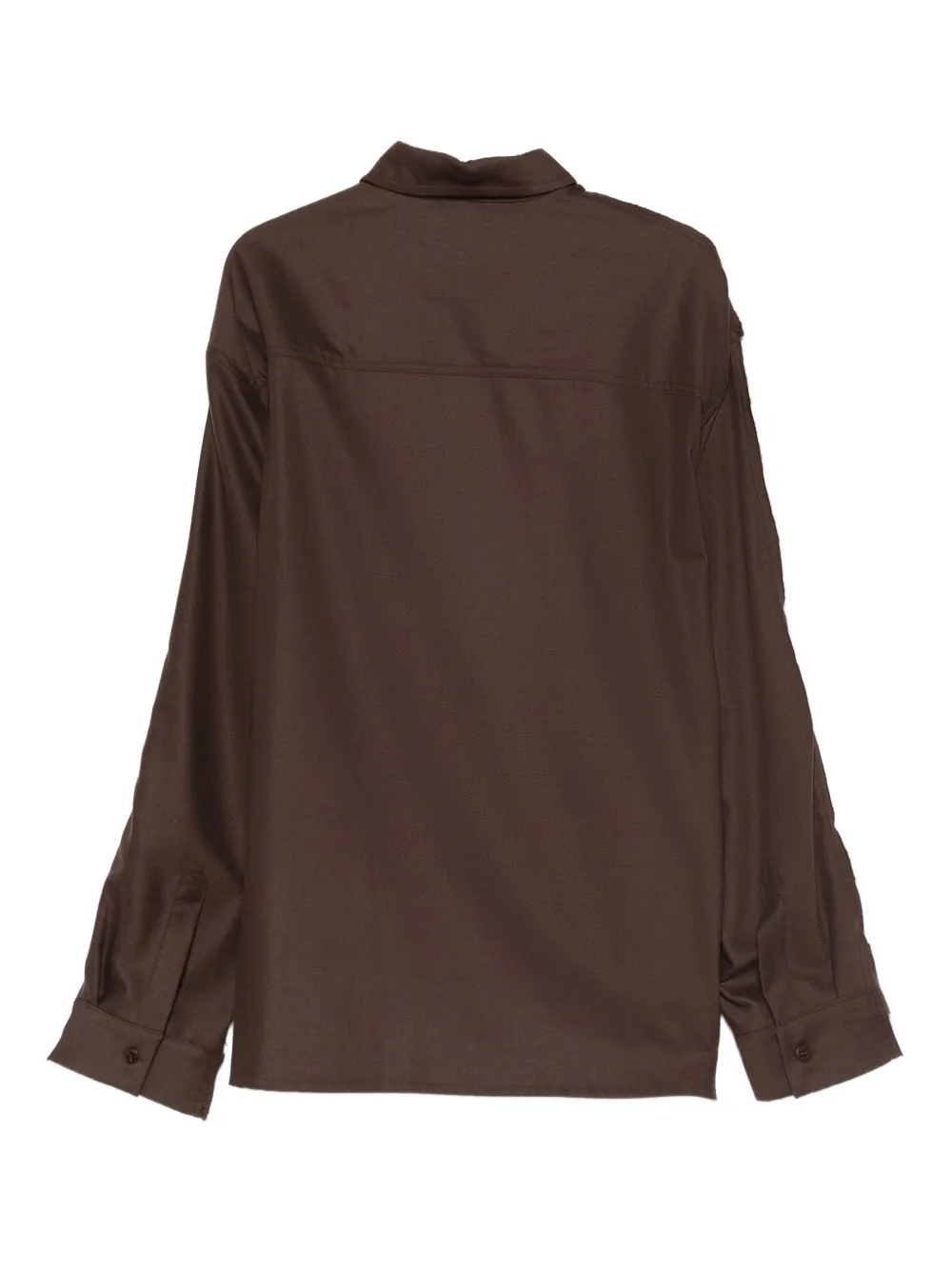 Costumein patch-pocket shirt - Bruin