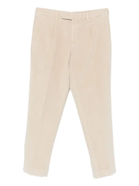 Dell'oglio pleated corduroy trousers