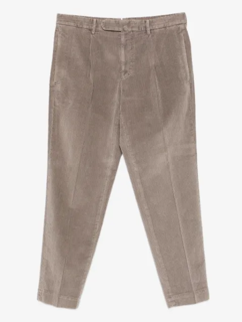 Dell'oglio pleated corduroy trousers