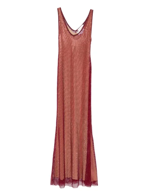 Genny scoop-neck maxi dress