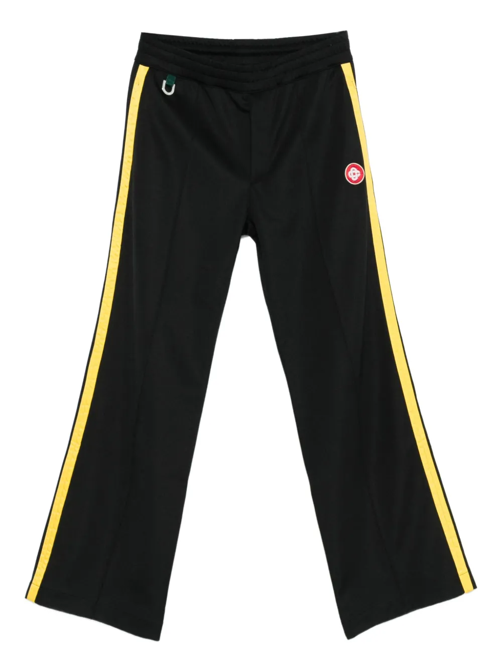 Casablanca stripe logo trousers | Black | Image 1