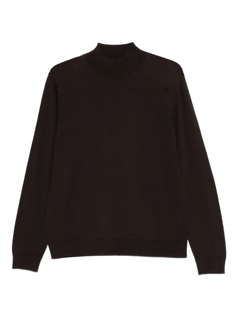 Daniele Fiesoli mock-neck sweater | Brown | Image 1