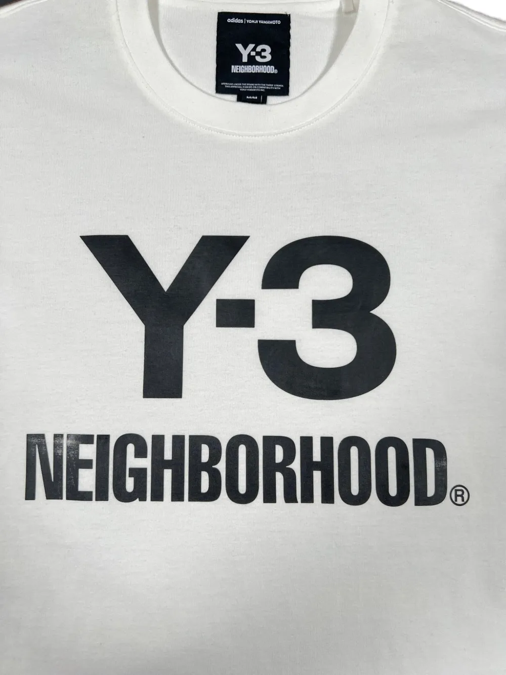 Y-3 x Neighborhood logo-print T-shirt | White | FARFETCH
