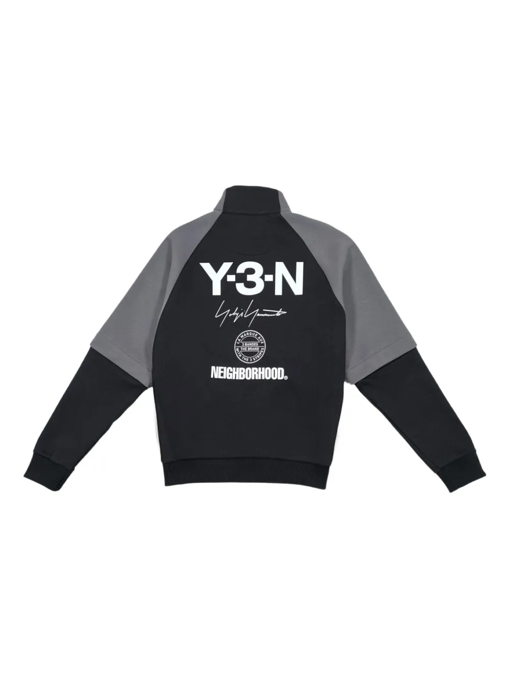 Y-3 x Neighborhood sweater met ritssluiting - Zwart