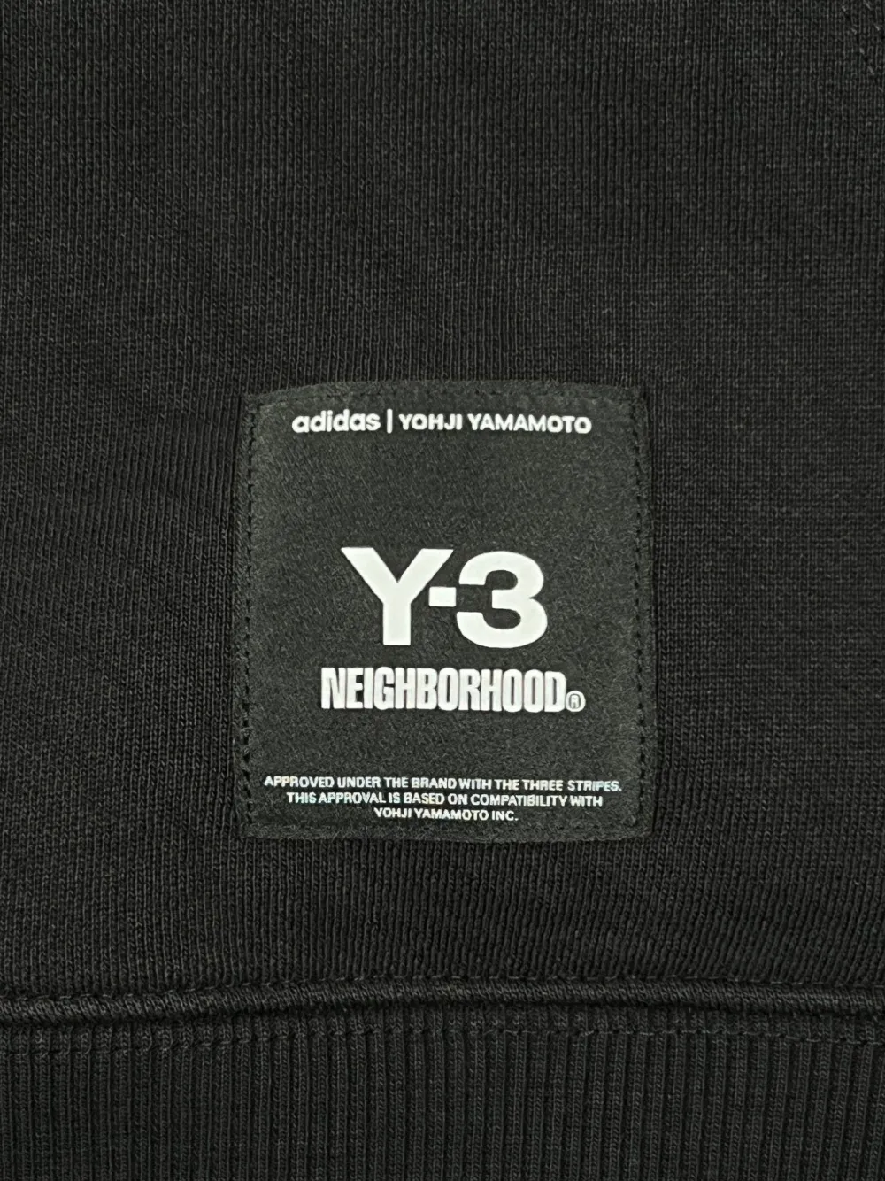 Y-3 x Neighborhood hoodie met logoprint Zwart