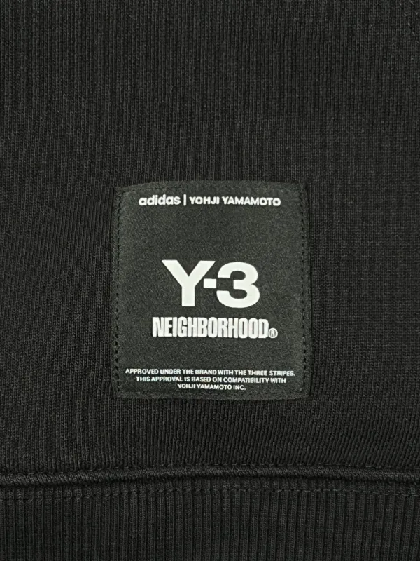 Y-3 x Neighborhood logo-print Hoodie | Black | FARFETCH ZA