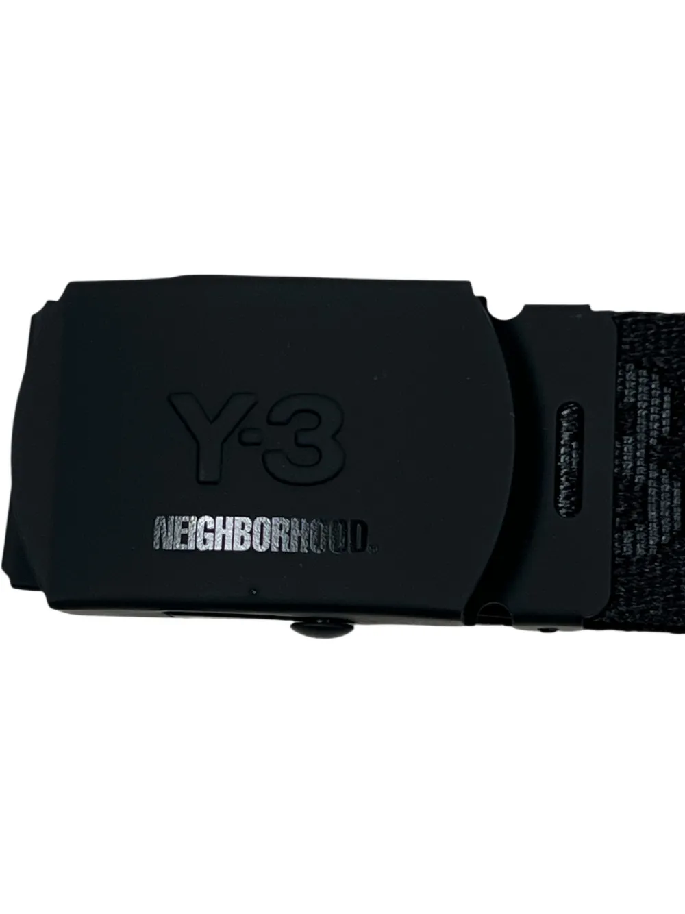 Y-3 cinturón con hebilla del logo en colaboración con Neighborhood | Image 2