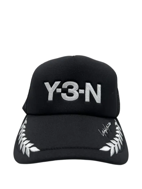 Y-3 x Neighborhood embroidered-logo trucker cat
