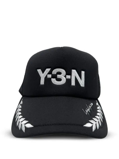 Y-3 x Neighborhood embroidered-logo trucker cat