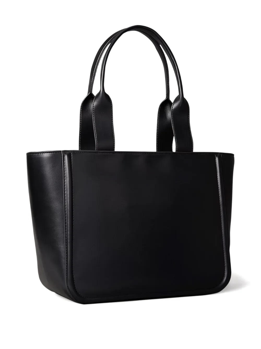 Calvin Klein logo-embossed tote bag - UB1 BLACK