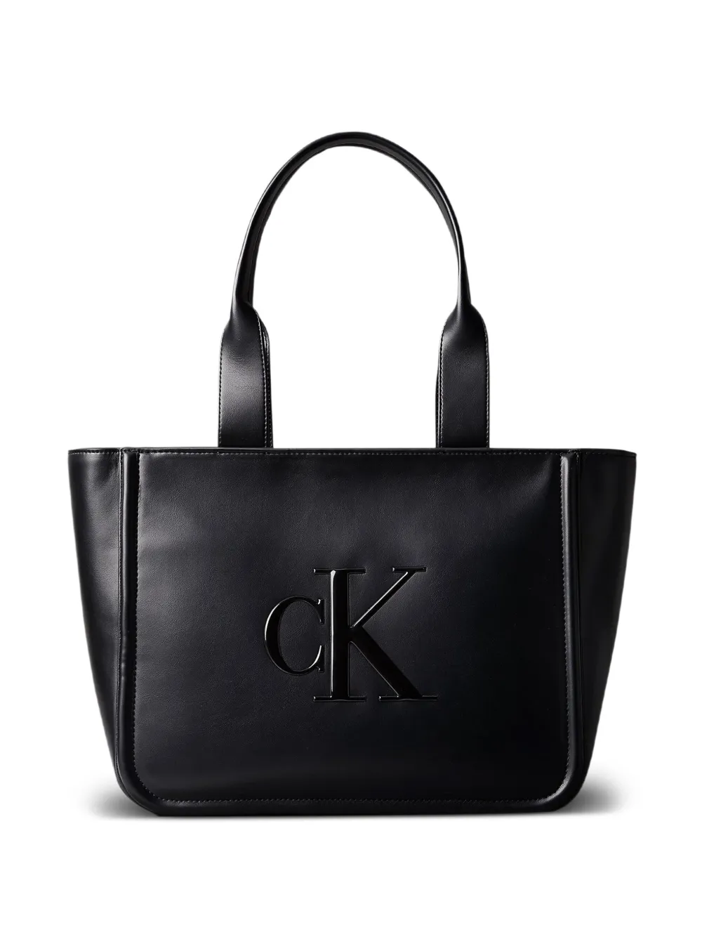 Calvin Klein tote con logo en relieve | Image 1