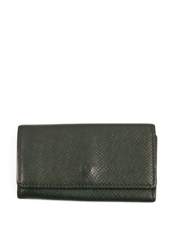 Louis Vuitton Pre-owned 2000s Leather Four-hook Key-case in Green
