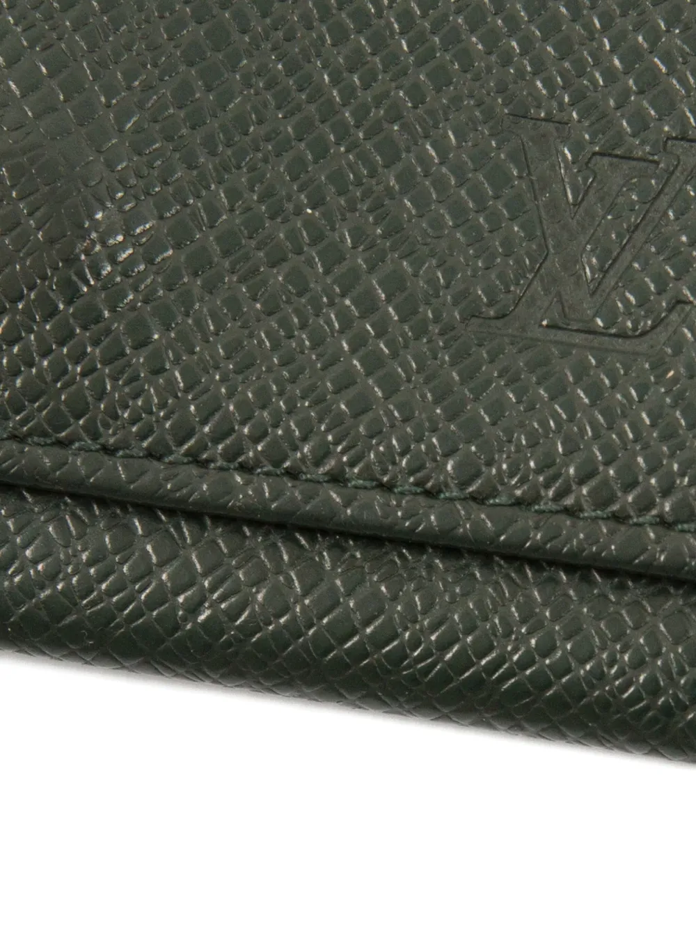 Louis Vuitton Pre-owned 2000s Leather Four-hook Key-case in Green, view 4