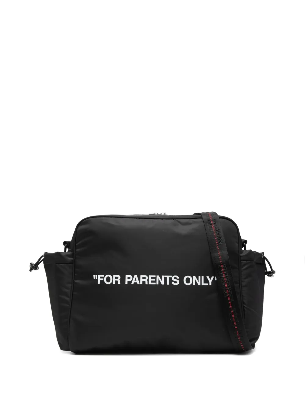 Off-White Kids logo-print changing bag - Nero