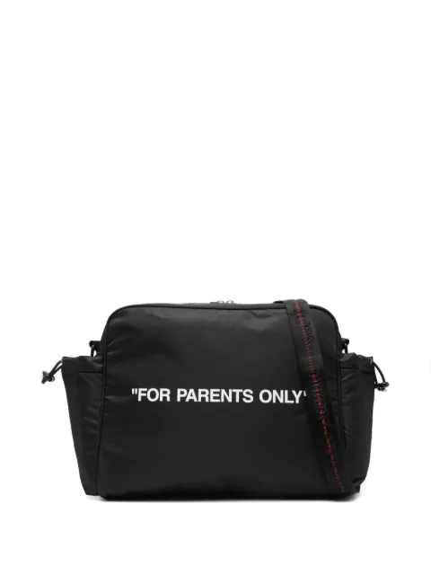 Off-White Kids logo-print changing bag