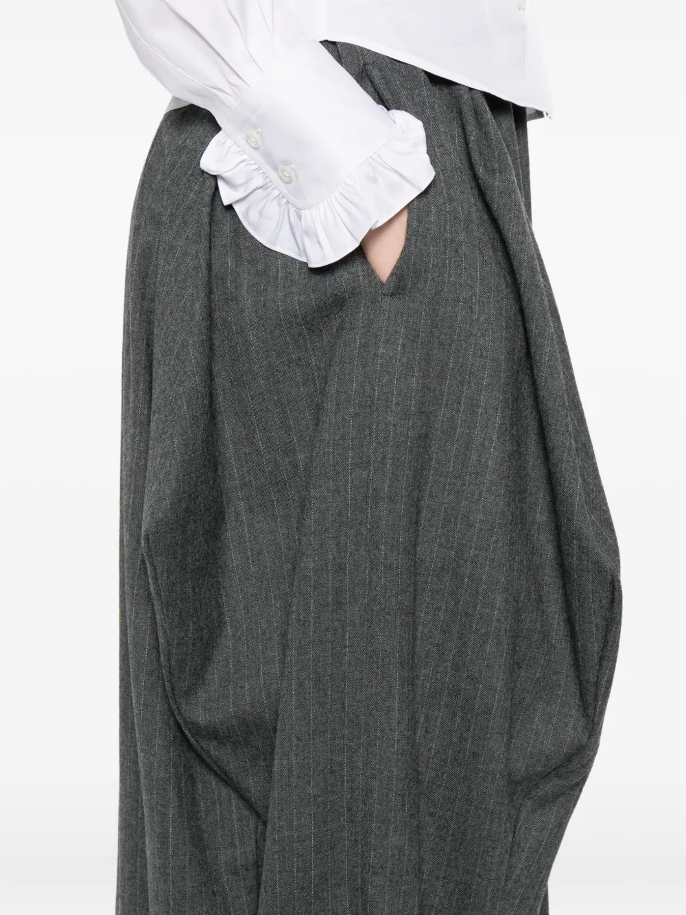 Comme Des Garçons Cropped broek Grijs