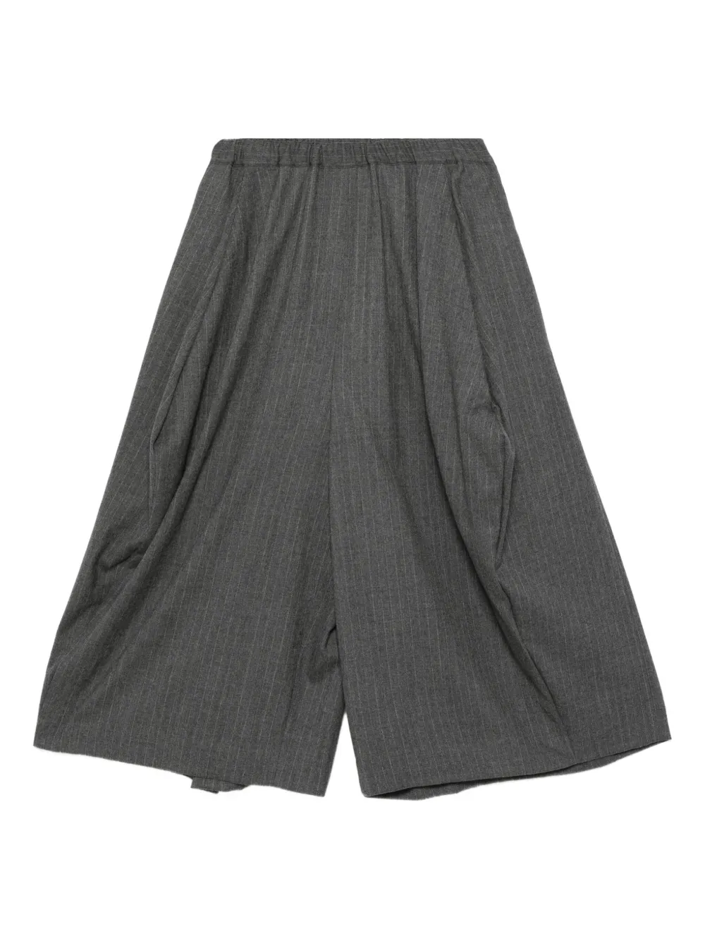 Comme Des Garçons クロップド ワイドパンツ - グレー