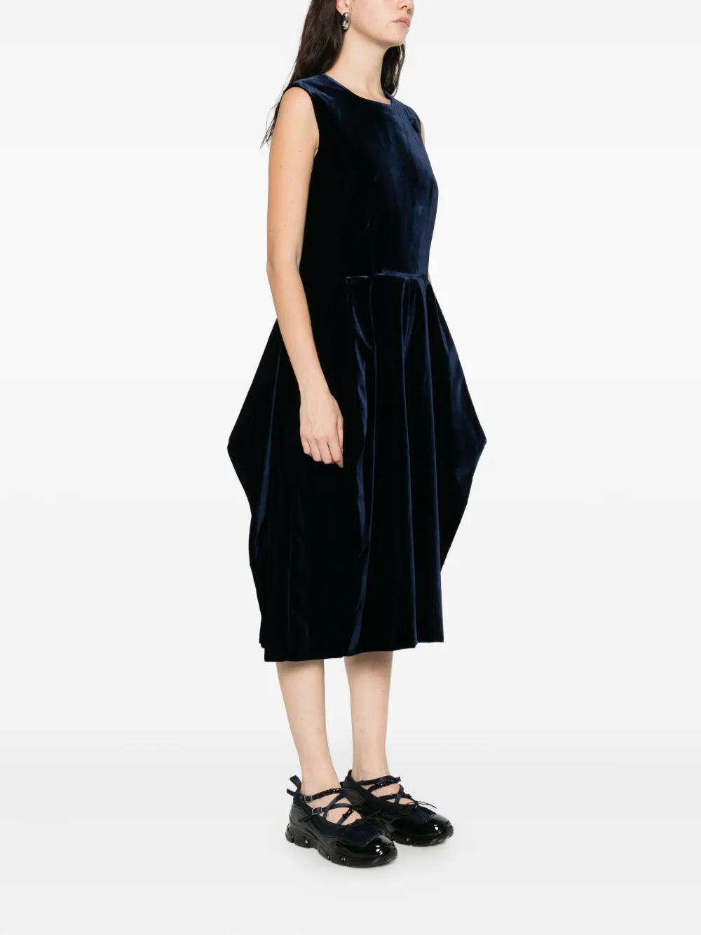 Comme Des Garçons Overall Sleeveless Clothing In Blue