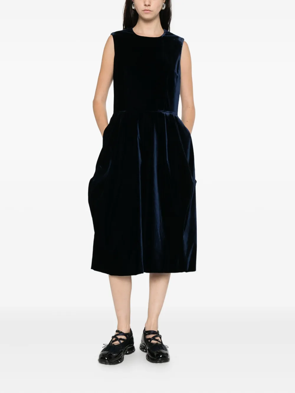 Comme Des Garçons Overall Sleeveless Clothing In Blue