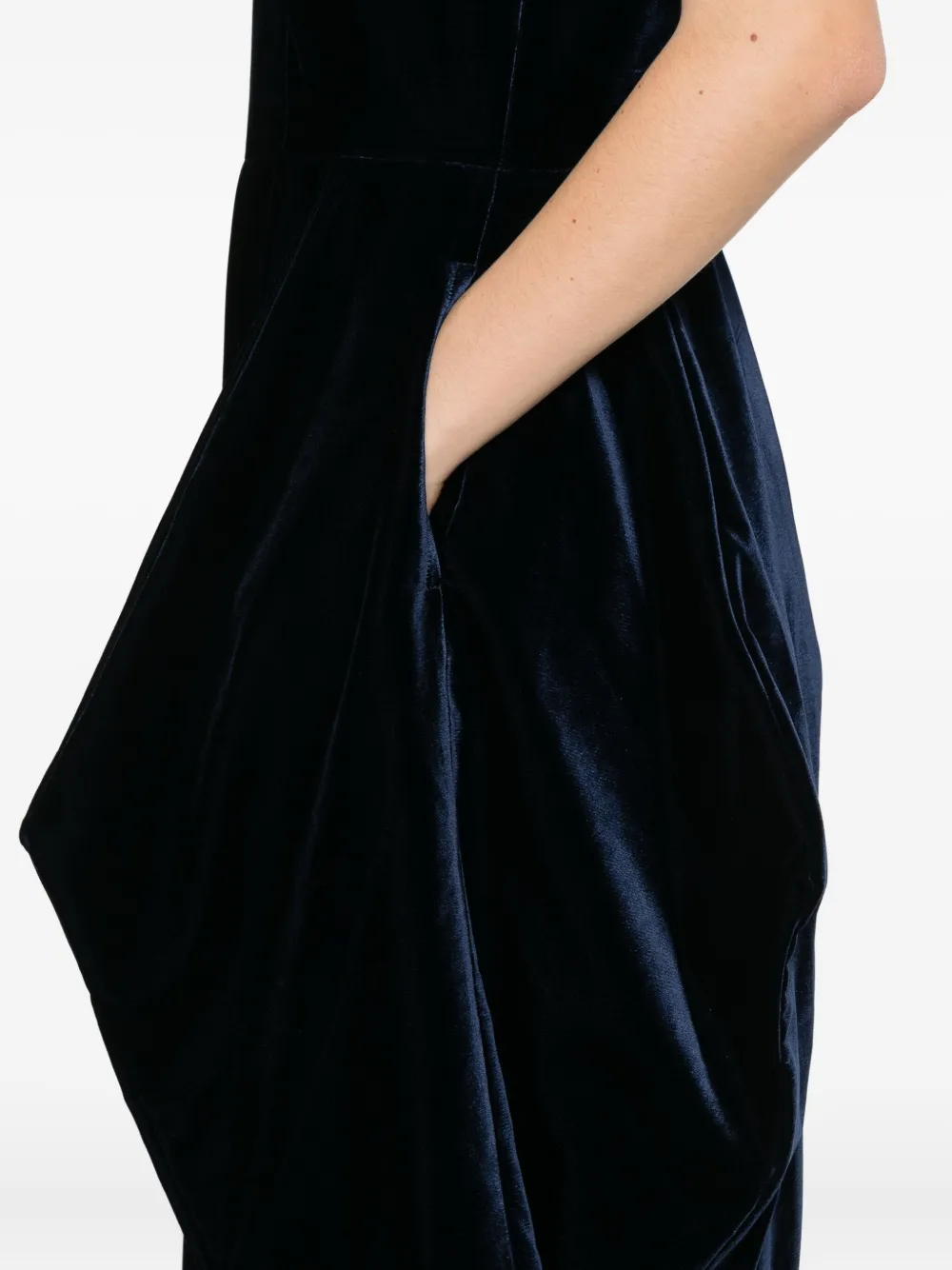 Comme Des Garçons Overall Sleeveless Clothing In Blue